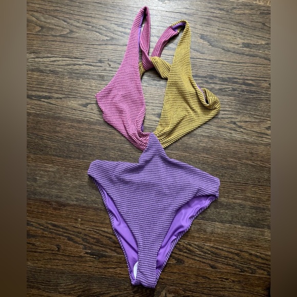 NWOT Revolve Agua Bendita Malibu One Piece Bathing Suit - Picture 7 of 8